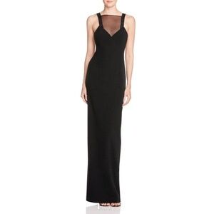 NWT AQ/AQ "Celia" Illusion Inset Gown Maxi…